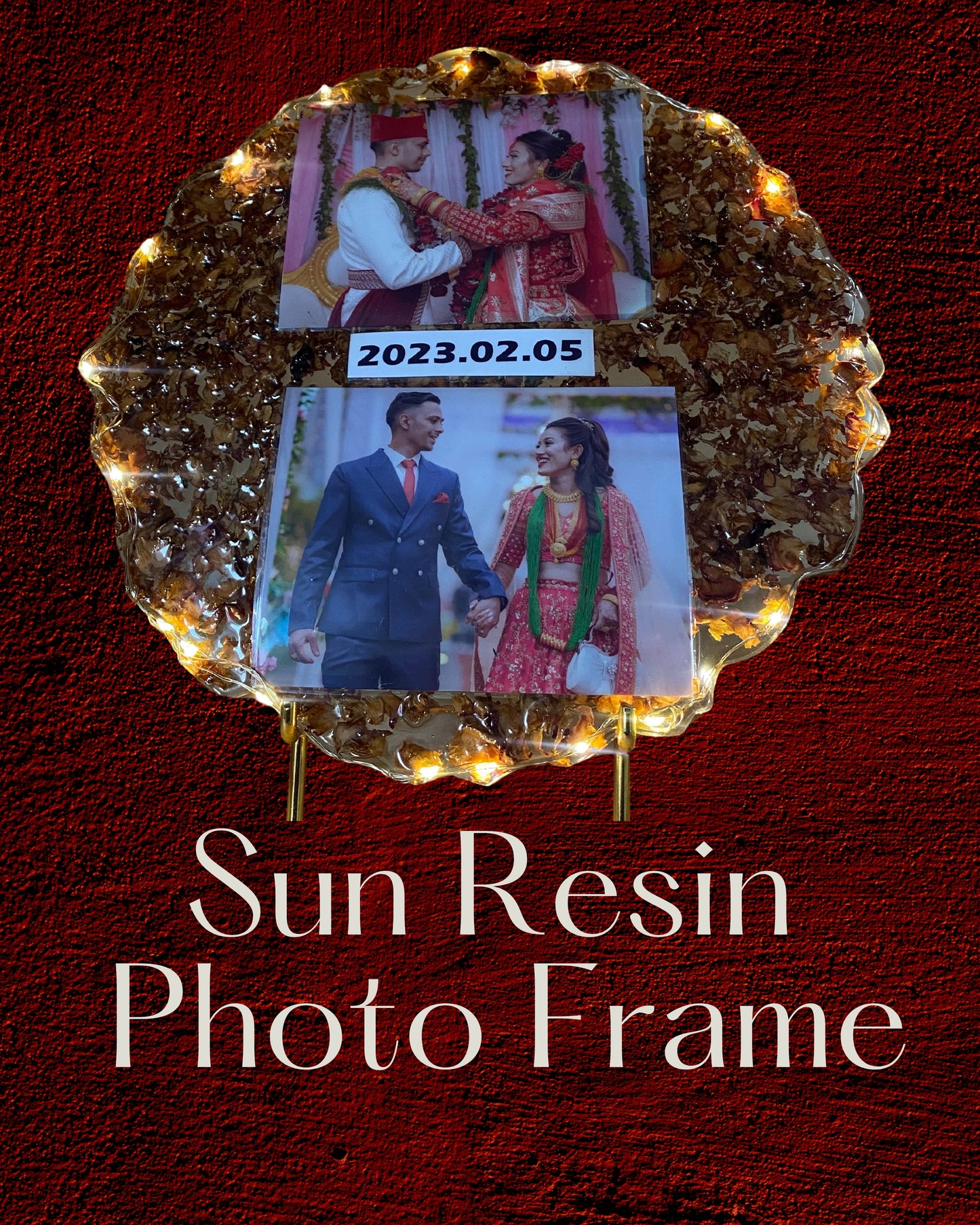 Sun Resin Photo Frame